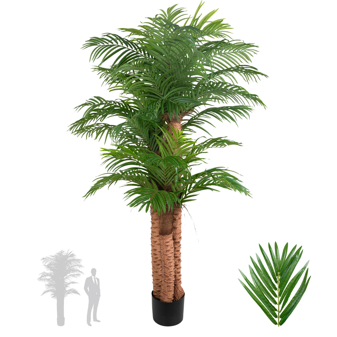 新品タグ付き  Philippe Palmier パリ限定 Palmier artificial H210cm Phoenix roebelenii cu 42 frunze