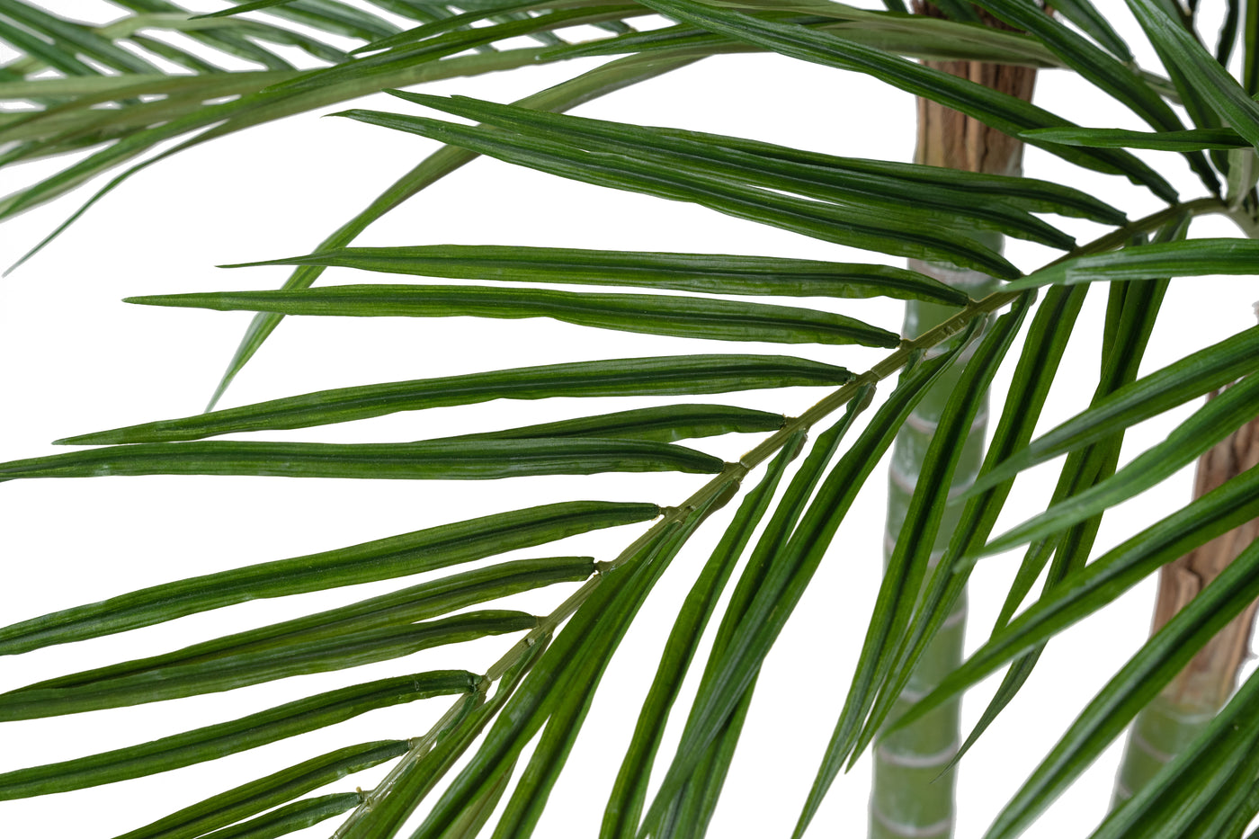 Palmier artificial H220cm Areca De Luxe cu 2 trunchiuri