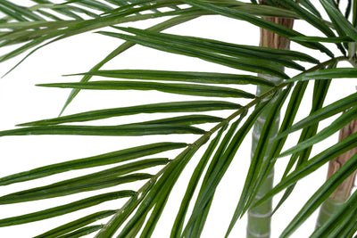 Palmier artificial H220cm Areca De Luxe cu 2 trunchiuri