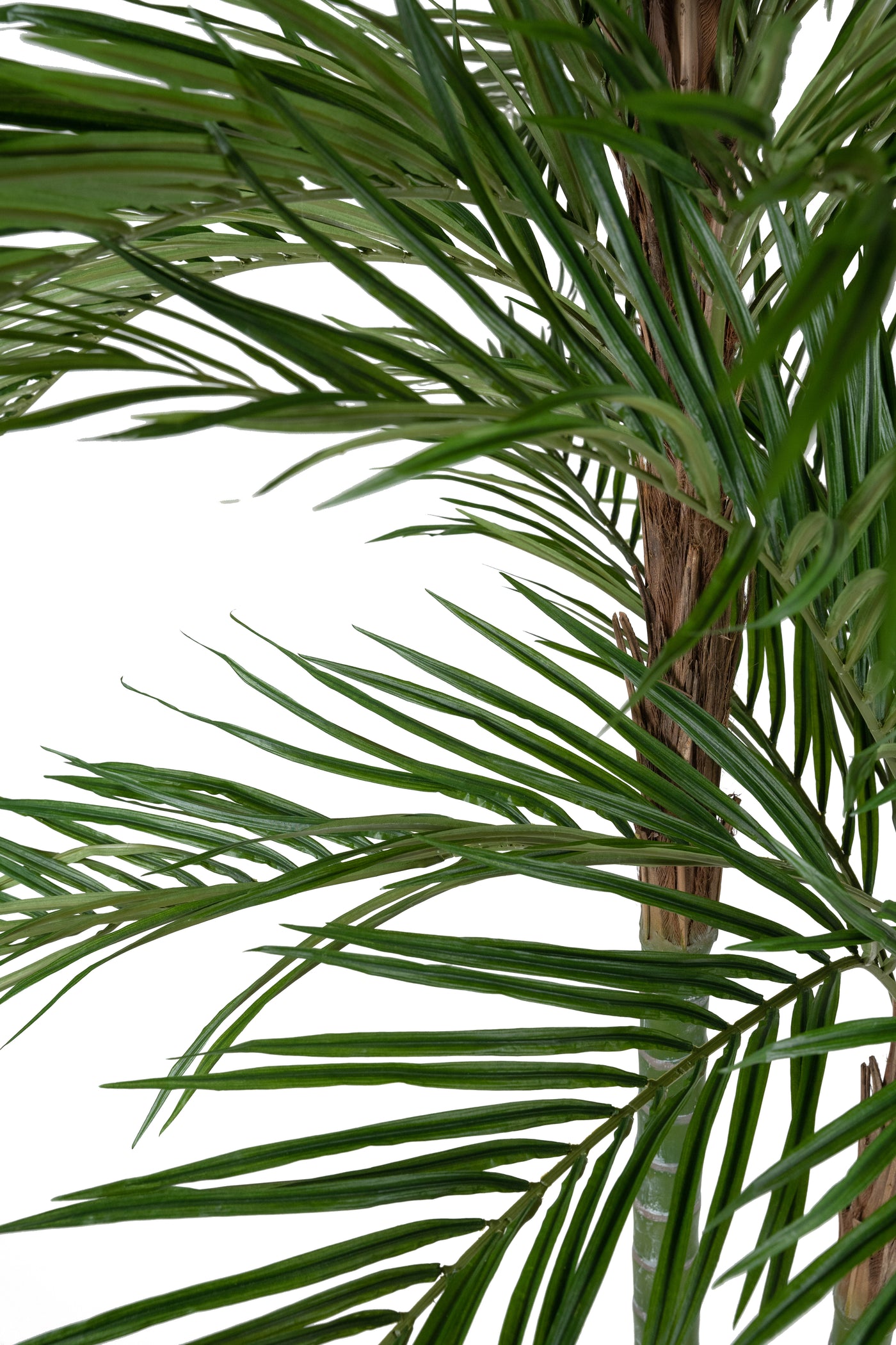 Palmier artificial H220cm Areca De Luxe cu 2 trunchiuri