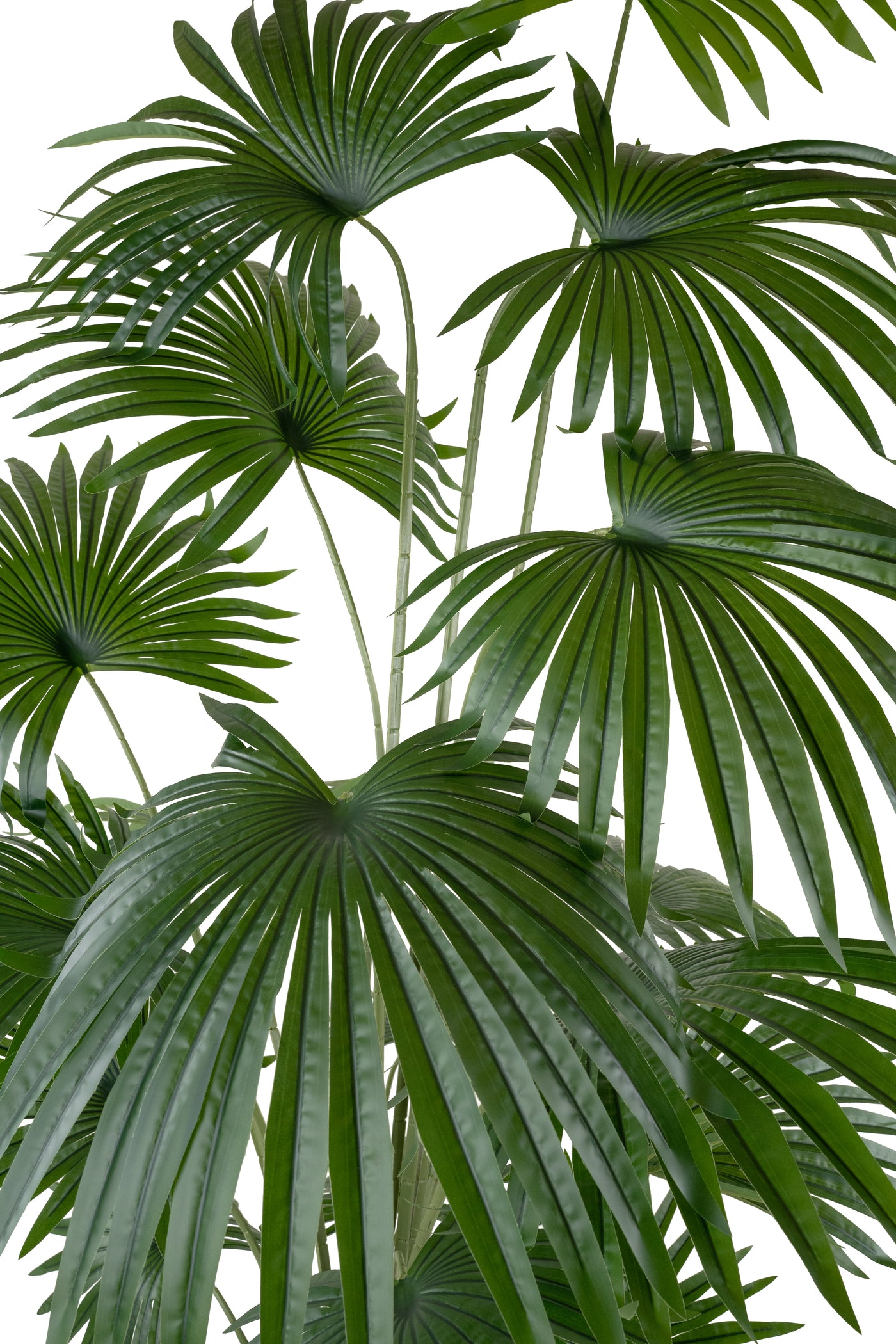 Palmier artificial H220cm Washingtonia cu 20 frunze cu protectie UV