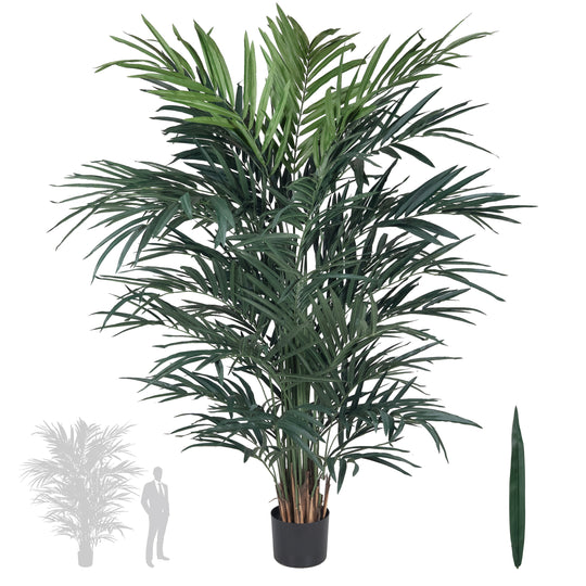 Palmier artificial H240cm Kentia cu 876 frunze