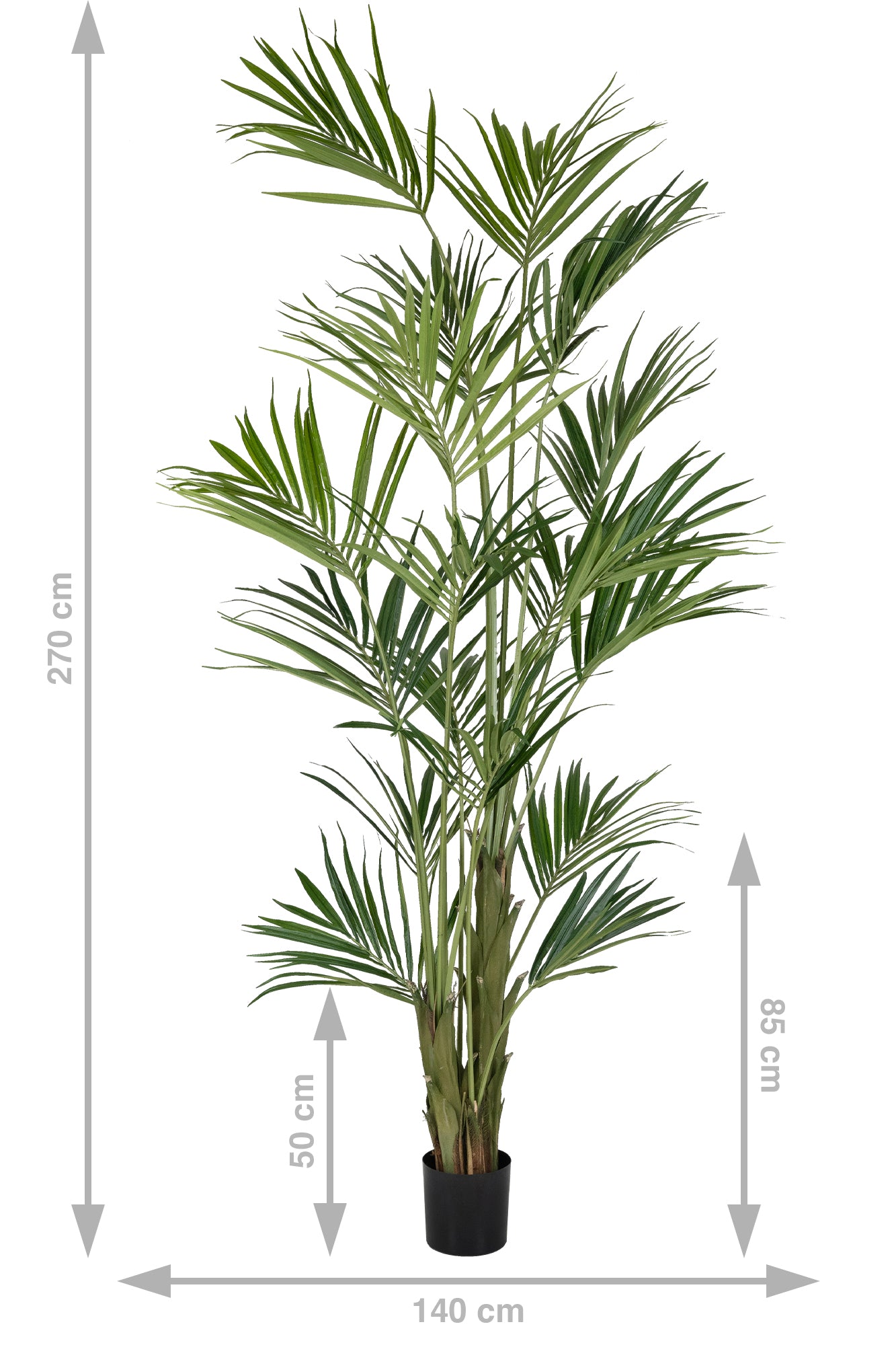 Palmier artificial H270cm Kentia