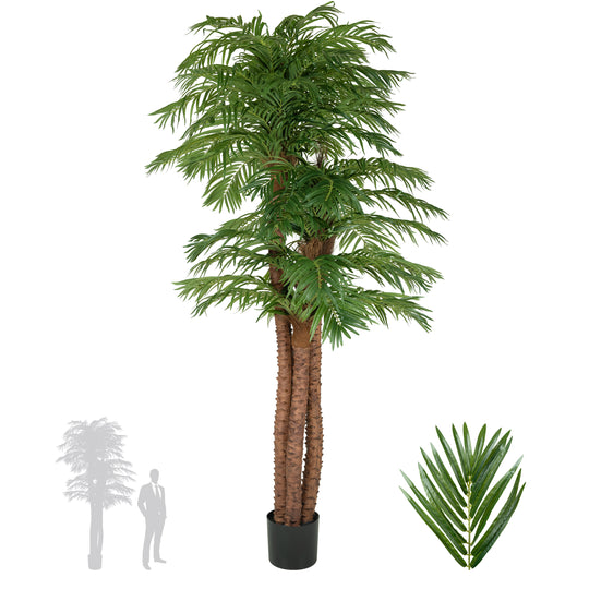 Palmier artificial H270cm Phoenix roebelenii cu 54 frunze