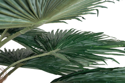 Palmier artificial H300cm Washingtonia. coroana D370cm cu protectie UV