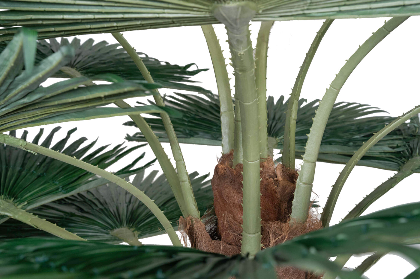 Palmier artificial H300cm Washingtonia. coroana D370cm cu protectie UV