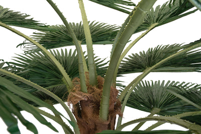 Palmier artificial H340cm Washingtonia. coroana D300cm cu protectie UV