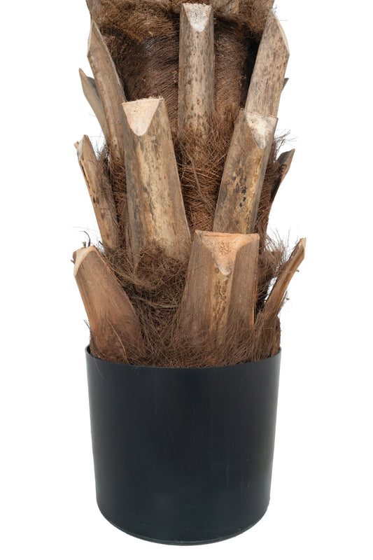 Palmier artificial H350cm Phoenix roebelenii cu 35 frunze cu protectie UV