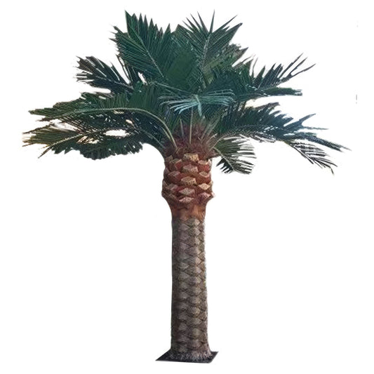Palmier artificial H450cm Canary Date. coroana D450cm cu protectie UV