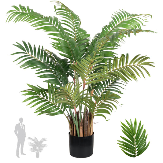 Palmier artificial H90cm Areca cu 525 frunze