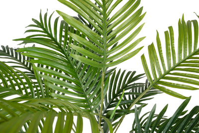 Palmier artificial H90cm Kentia cu 15 frunze