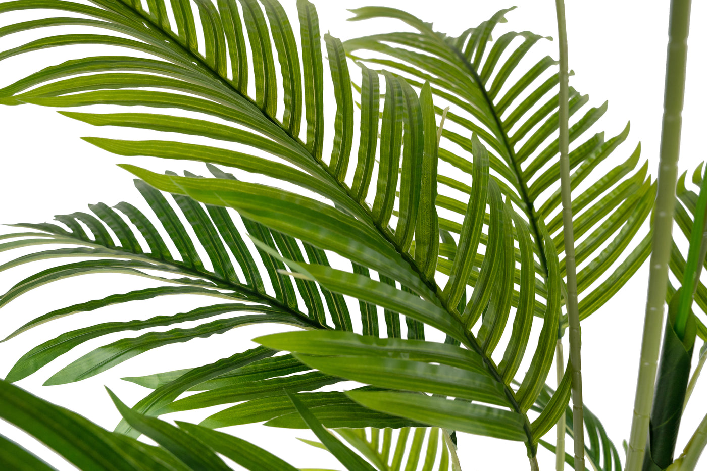 Palm artificial H120cm Kentia cu 20 frunze