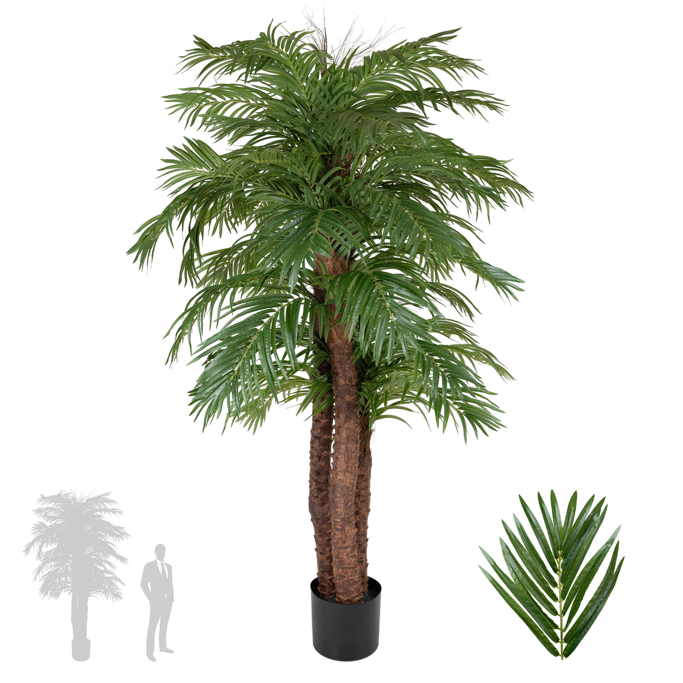 Palmier artificial Phoenix roebelenii H230 cm