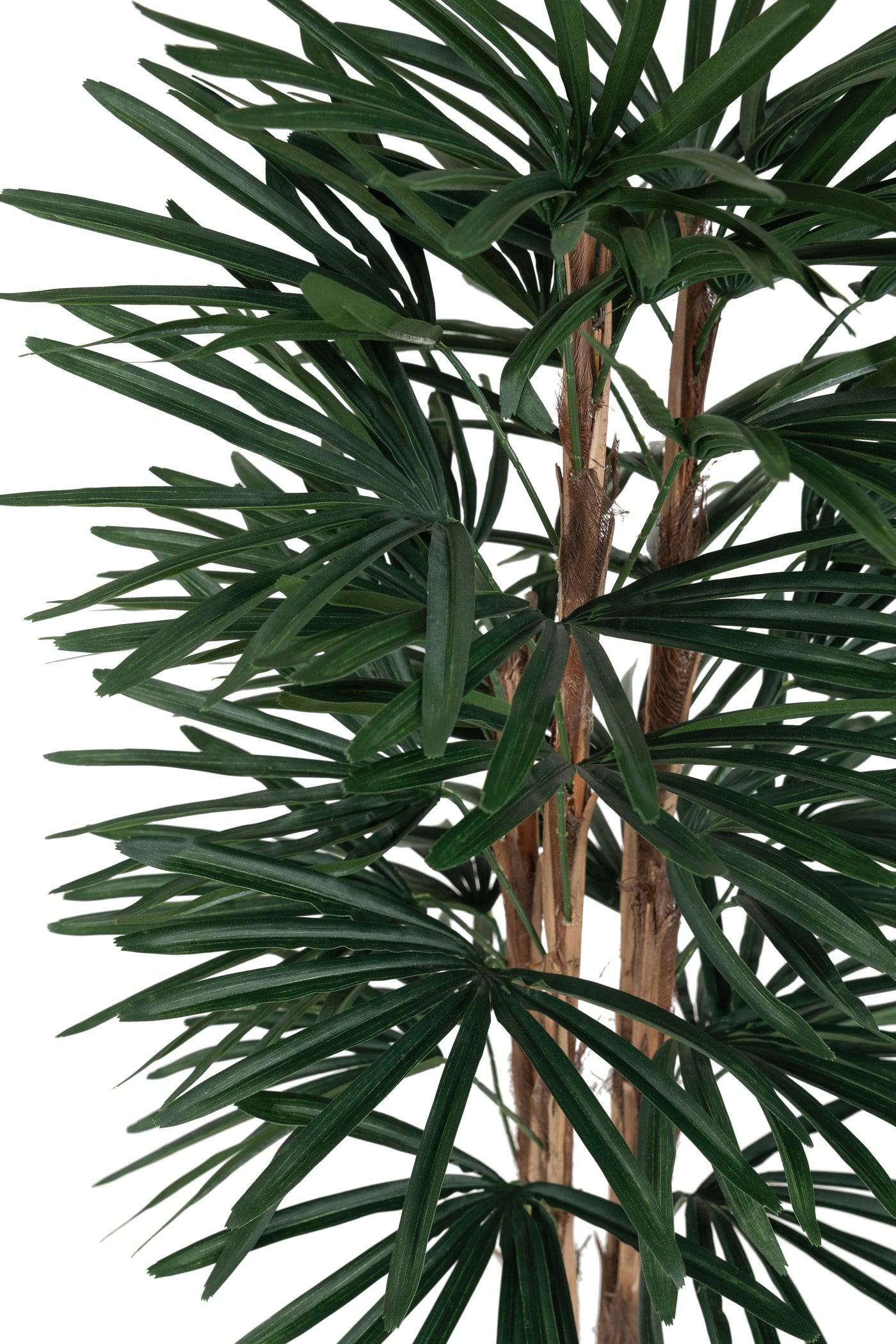 Palm artificial H110cm Rhapis excelsa cu 30 frunze cu protectie UV