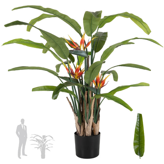 Planta artificiala H100cm Strelitzia reginae