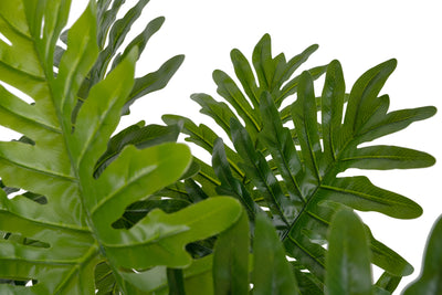 Planta artificiala H110cm Philodendron cu 11 frunze