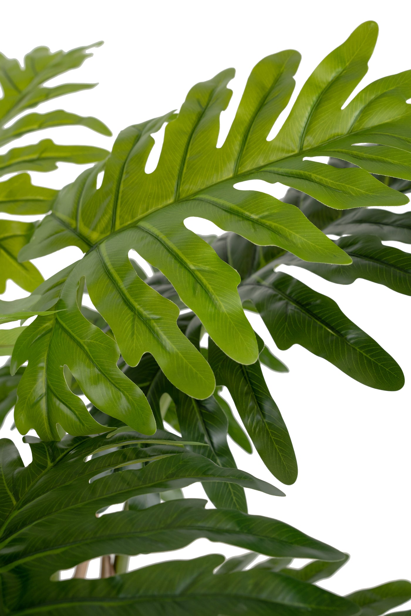 Planta artificiala H120cm Philodendron cu 11 frunze