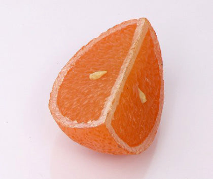 Fruct artificial Portocala- felie 7.5 cm