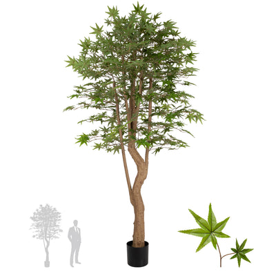 Copac artificial H210cm Artar cu 720 frunze
