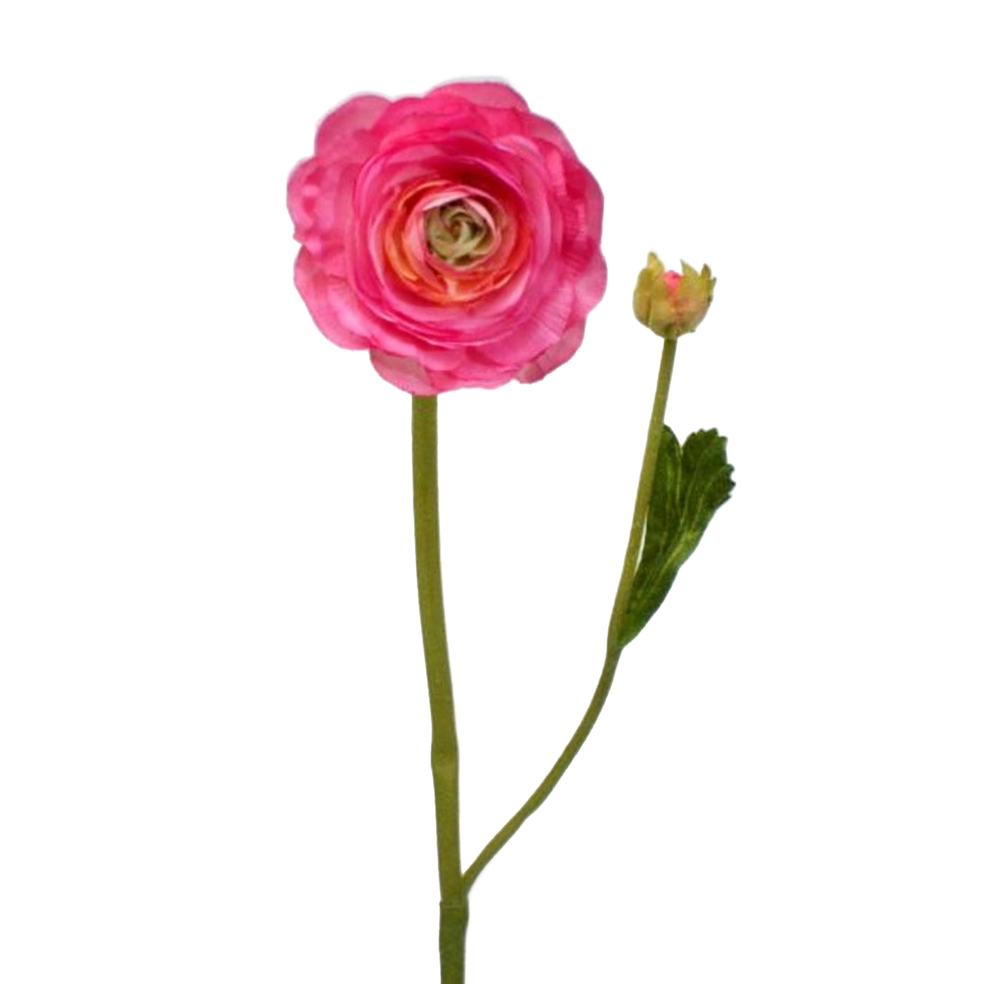 Ranunculus artificial roz D7x2xH45 cm HO