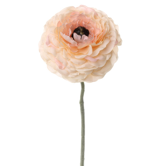 Ranunculus artificial roz H36 cm