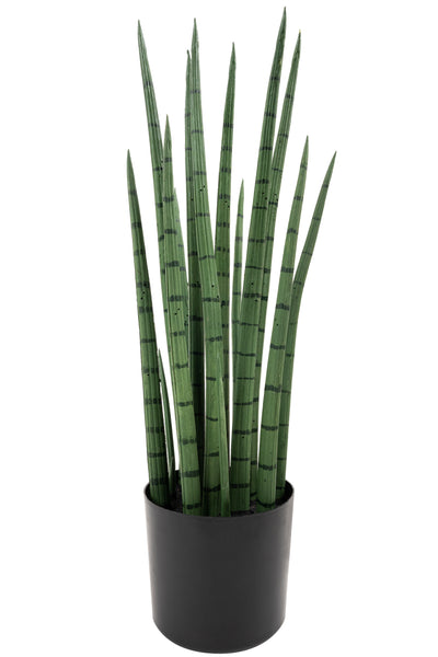 Sansevieria artificiala cilindrica cu 15 frunze H50 cm