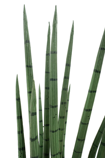 Sansevieria artificiala cilindrica cu 15 frunze H50 cm