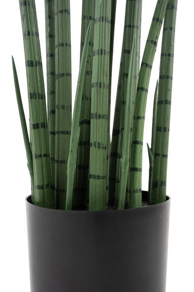 Sansevieria artificiala cilindrica cu 21 frunze H90 cm