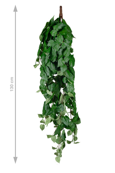 Scindapsus artificial 130 cm cu 570 frunze. verde deschis