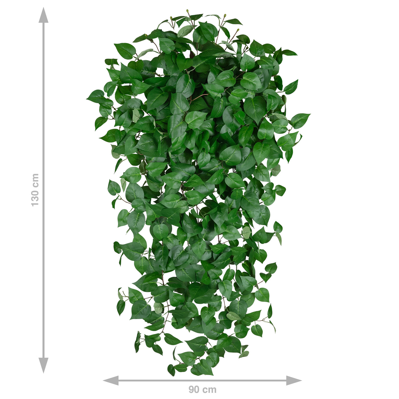 Scindapsus artificial 130 cm cu 570 frunze. verde deschis