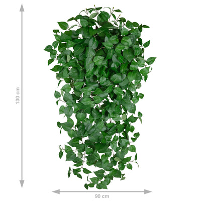 Scindapsus artificial 130 cm cu 570 frunze. verde deschis