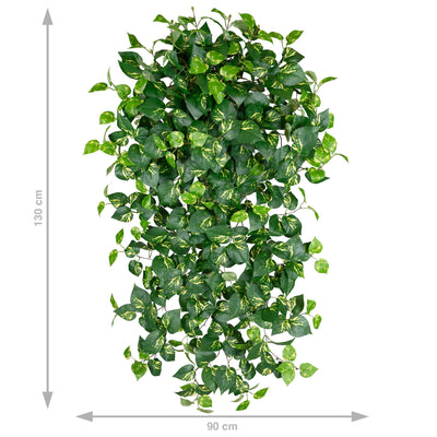 Scindapsus artificial 130 cm cu 570 frunze. verde - galben