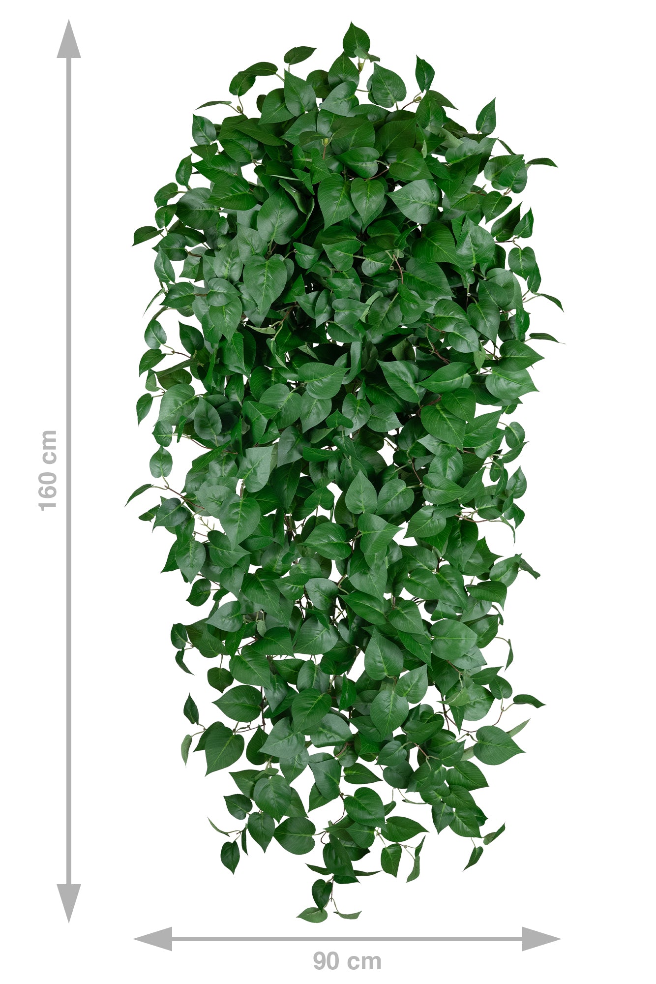 Scindapsus artificial 180 cm cu 850 frunze. verde deschis