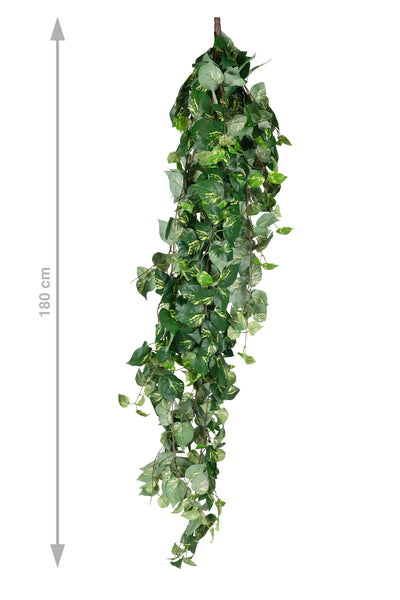 Scindapsus artificial 180 cm cu 850 frunze. verde - galben