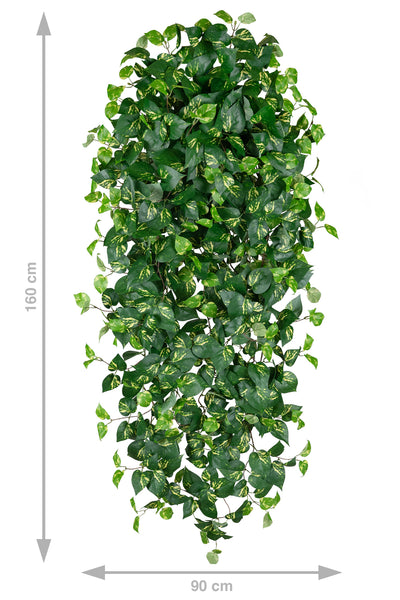 Scindapsus artificial 180 cm cu 850 frunze. verde - galben