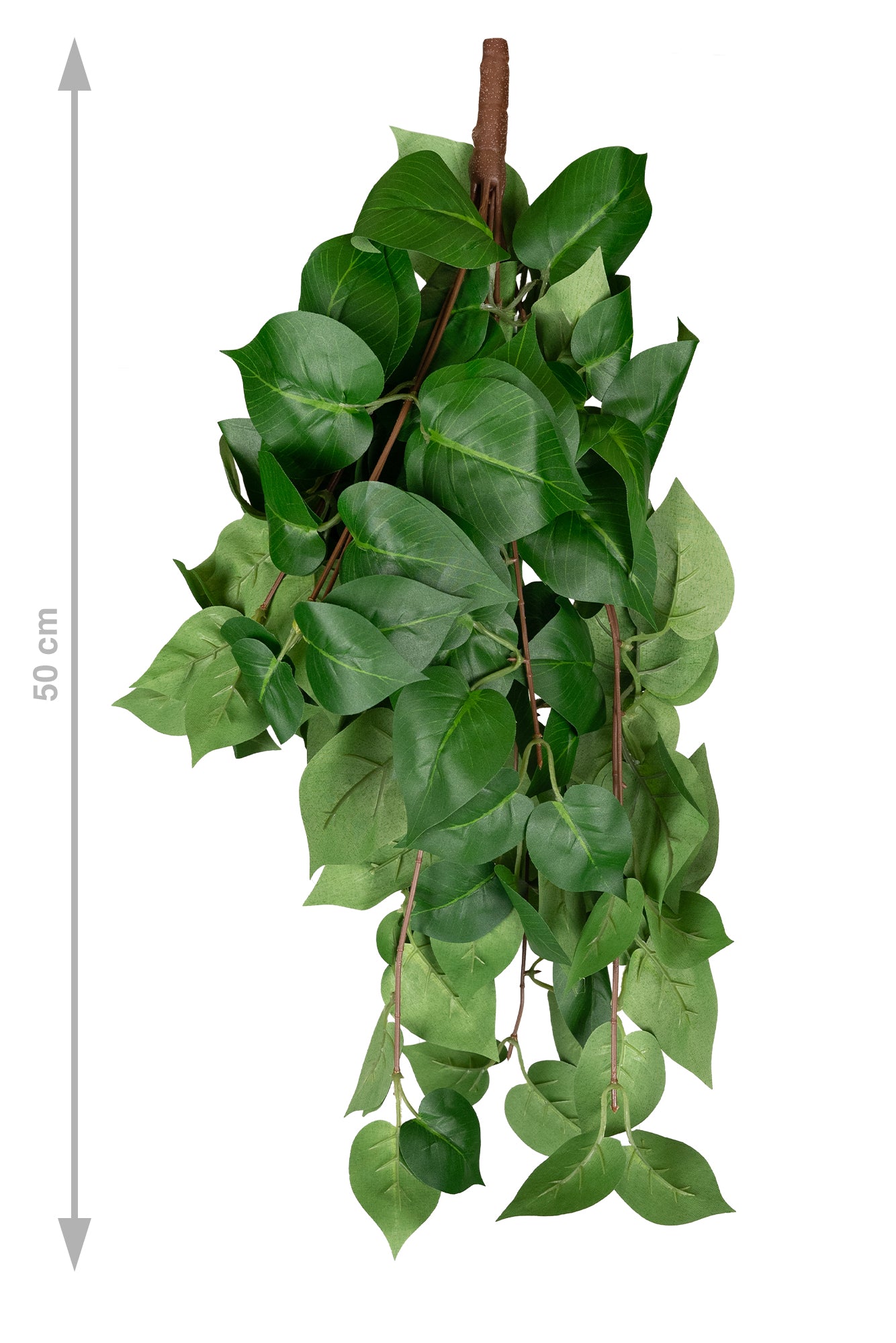 Scindapsus artificial 50 cm cu 128 frunze. verde deschis