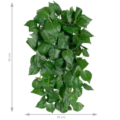 Scindapsus artificial 50 cm cu 128 frunze. verde deschis