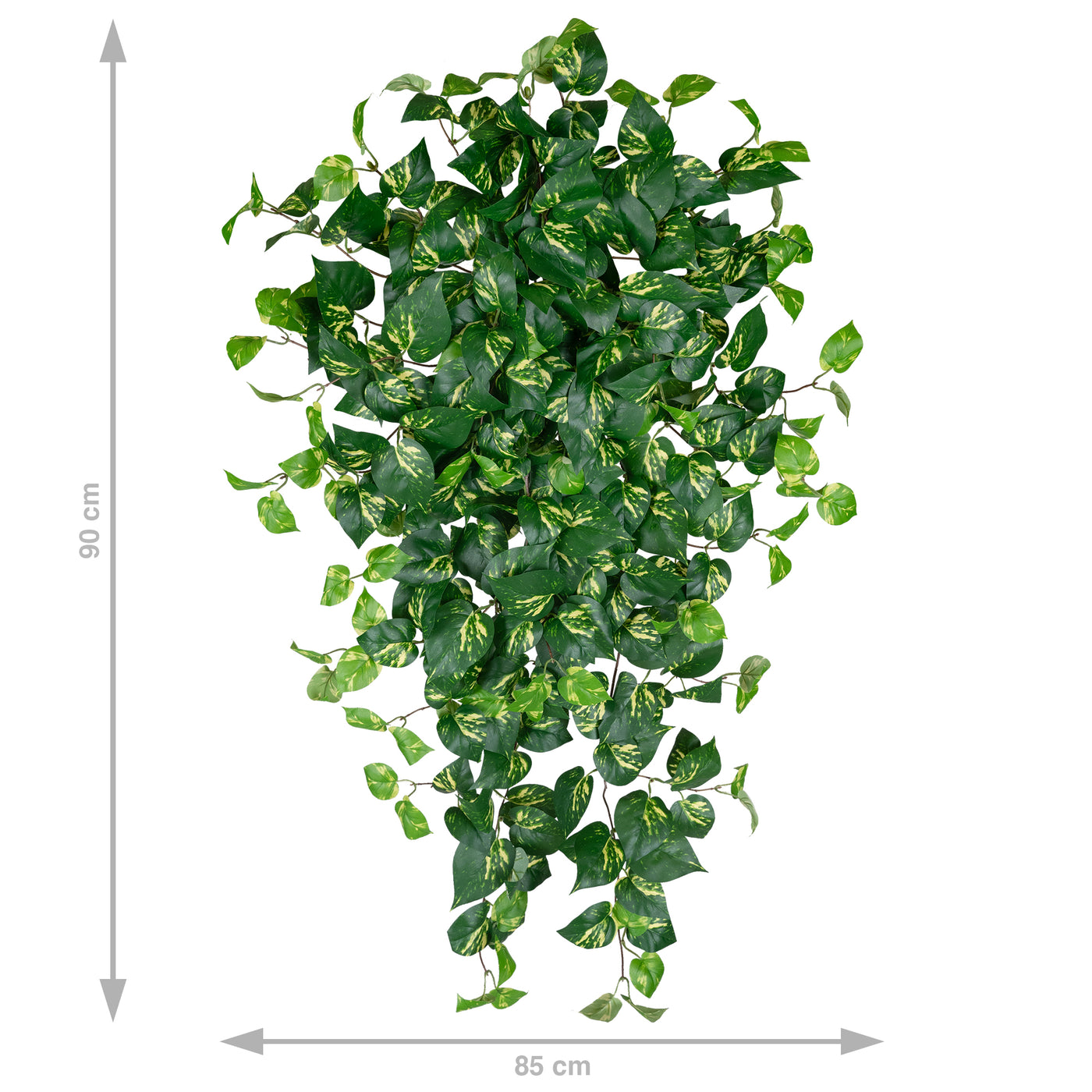 Scindapsus artificial 90 cm cu 352 frunze. verde - galben