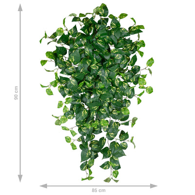 Scindapsus artificial 90 cm cu 352 frunze. verde - galben