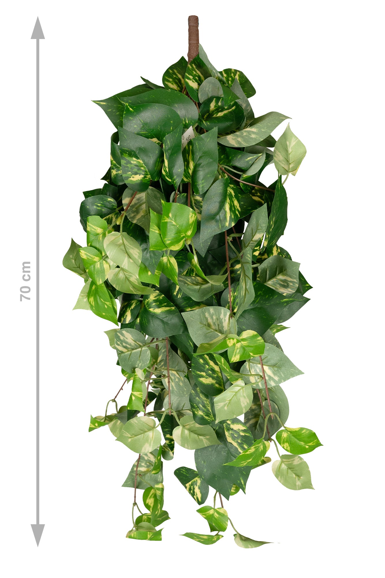 Scindapsus artificial W50xH70 cm cu 202 frunze. verde - galben