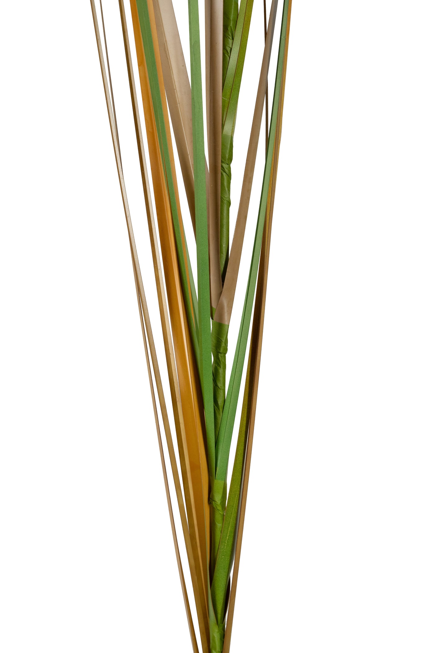 Spic iarba artificiala 180 cm cu 1 floare naturala de pampas bej