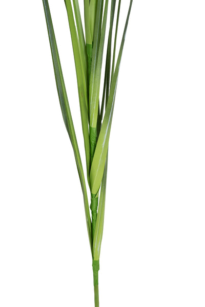 Spic iarba artificiala 180 cm cu 1 floare naturala de pampas bej deschis