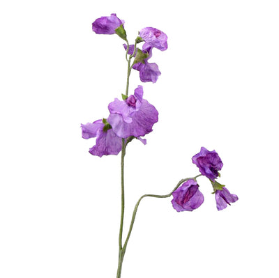 Sweet pea artificiala violet H40 cm