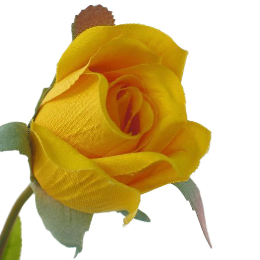 Trandafir artificial 60 cm HO galben