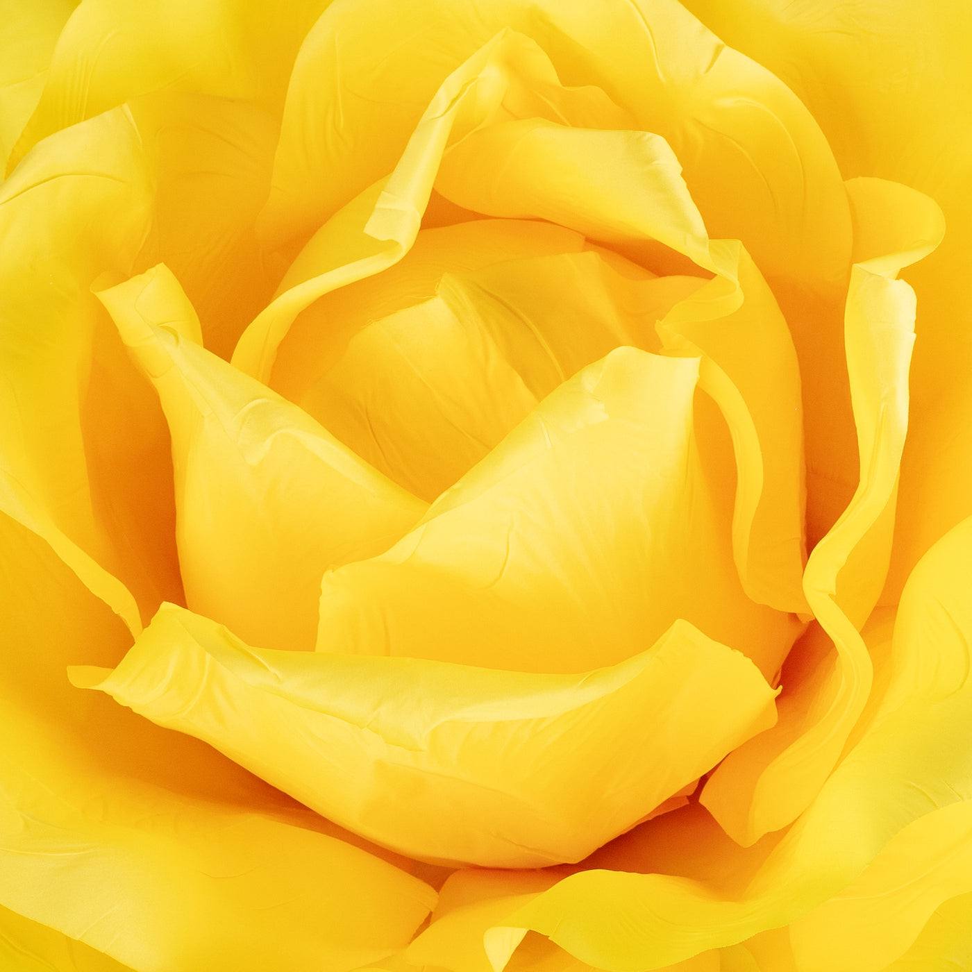 Trandafir artificial D65xH170 cm portocaliu cu tulpina fara suport