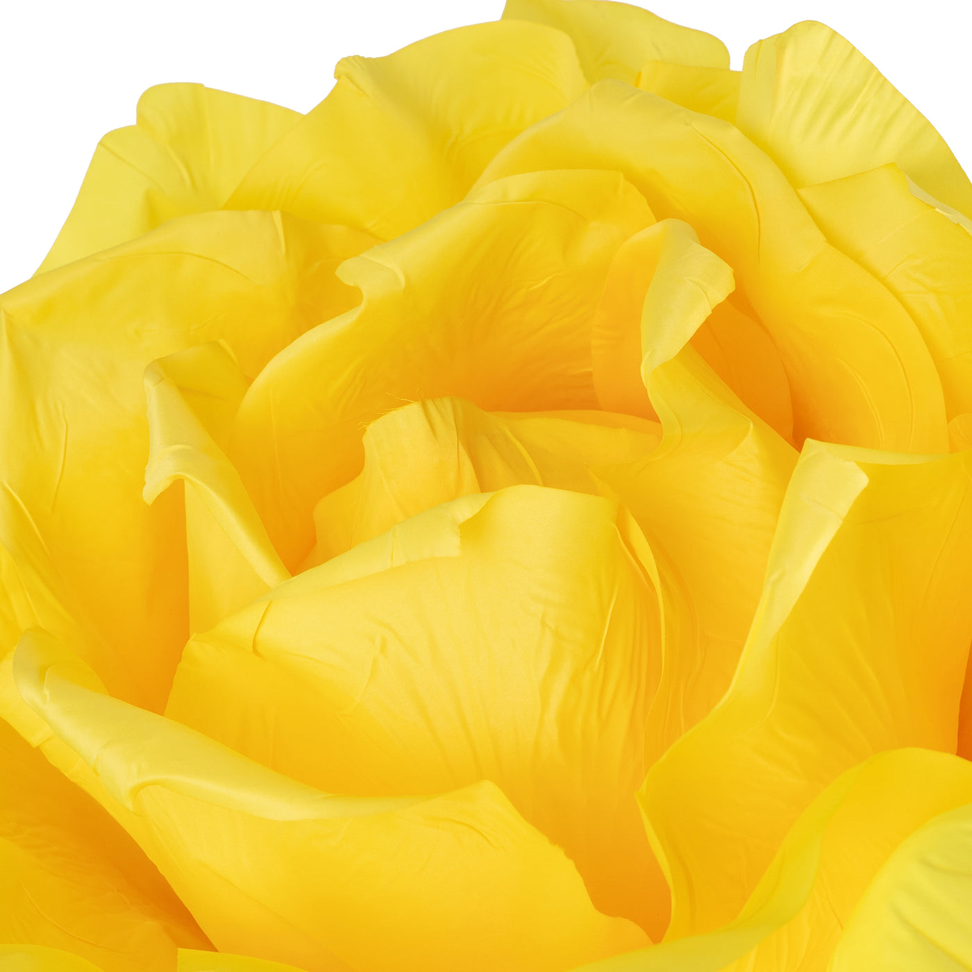 Trandafir artificial D65xH170 cm portocaliu cu tulpina fara suport