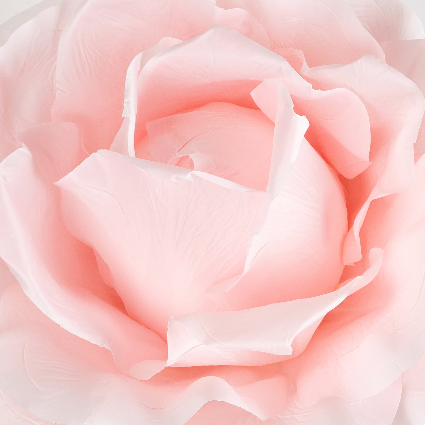 Trandafir artificial D65xH170 cm roz deschis cu tulpina fara suport