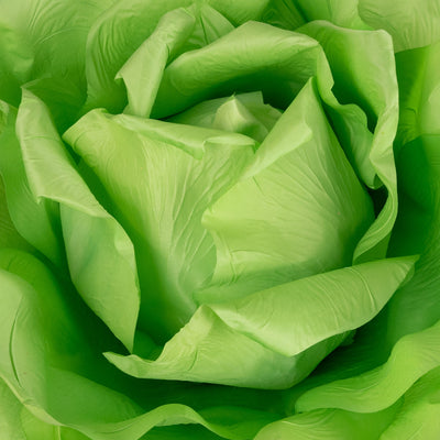 Trandafir artificial D65xH170 cm verde cu tulpina fara suport