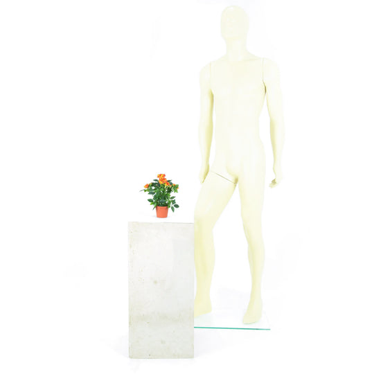 Trandafiri artificial portocaliu Diamond H20 cm
