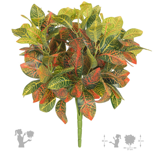 Tufa artificiala Croton D40xH40 cm